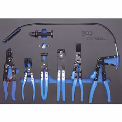 Coffret de pinces à colliers de durite : Assortiment de pinces pour monter ou démonter la quasi totalité des colliers de duri ...