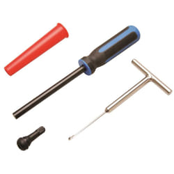 Outils bgs pour remplacer les valves des roues sans deposer le pneu