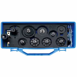 Ce coffret comprend : - Adaptateur Opel Ø 43,5 mm - Couvercle pour Opel Ø 43,5 mm , pour la fermeture de la deuxième goulotte ...