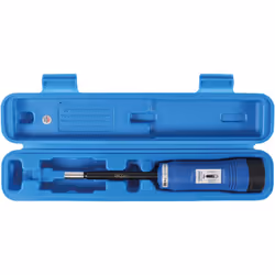 Tournevis dynamométrique BGS Plage de couple : 1 à 5 Nm Entraînement par carré 1/4 Avec porte embouts Longueur : 235 mm