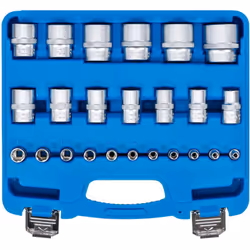 Description générale Coffret de douilles aux cotes impériales, idéal pour les travaux de mécanique et de bricolage. Spécifica ...