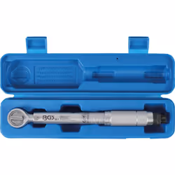 Clé dynamométrique carré de 3/8 + adaptateur 1/2 Couple réglable de 20 à 110 Nm Longueur d'environ 28 cm Carré de 3/8 Adaptat ...