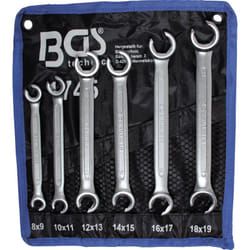 Bgs Technic - Cles a tuyauter 8x9, 10x11, 12x13, 14x15, 16x17, 18x19 - bgs