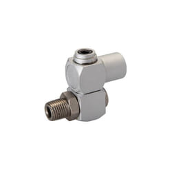 Raccord articule orientable 1/4 bsp pour tuyau air comprime