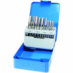JEU DE TARAUDS HSS DE MARQUE BGS Tailles : de M3 à M12 Chaque jeu comprend 3 tarauds (ébaucheur, intermédiaire, finisseur) Le ...
