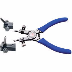 Bgs Technic - Pince a circlips interieurs bgs avec pointes orientables 3 positions