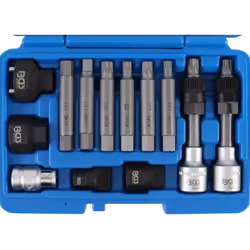 Kit d'outils spécifiques pour démonter ou remonter la plupart des alternateurs, Bosch et Magneti Marelli Comprend: - Douille  ...