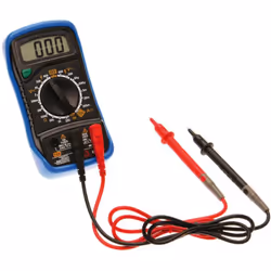 Multimètre numérique BGS. Respecte les exigences de la norme CE. Idéal pour les mesures quotidiennes dans la zone CAT II. Con ...