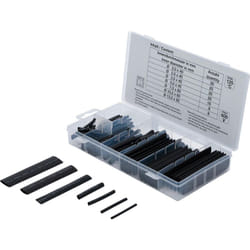 Bgs Technic - Assortiment de gaines thermoretractables noires