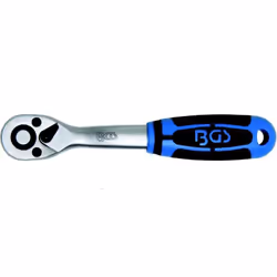 CLIQUET RéVERSIBLE 72 DENTS 1/4 - 90 dents fines. - Carré 1/4 .- Bouton d'éjection rapide de la douille.- Poignée anti-dérapa ...