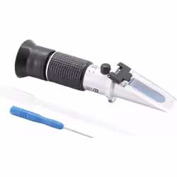 REFRACTOMETRE BGS Réfractomètre multi-fonctions (contrôleur optique): - Contrôle de la densité de l'acide de batterie de 1,1  ...