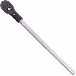 Cliquet BGS 24 dents 1 Carré 1 pouce Acier chrome-molybdène Longueur : 550 mm Photos présentant le même cliquet sous différen ...