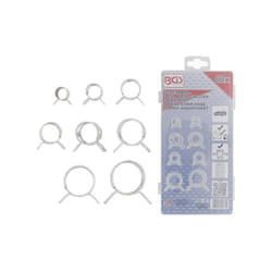 Bgs Technic - Colliers de durite a ressort autoserrants assortiment 80 pièces bgs