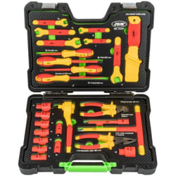 Coffret 26 outils isoles 1000 volts gs vde et douilles 3/8