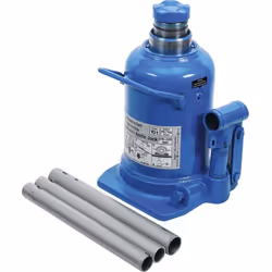 CRIC HYDRAULIQUE BOUTEILLE 10 TONNES Pour soulever des véhicules, machines, remorques et caravanes Idéal pour le changement d ...