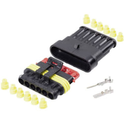 Connecteurs electriques etanches superseal à 6 broches