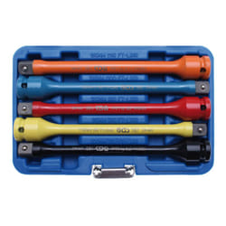 Bgs Technic - Jeu de 5 rallonges de torsion pour cle a choc limiteur de couple