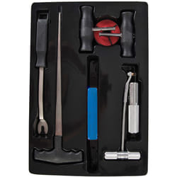 Silverline - Outils depose pare brise, decoupe joint 7 pieces