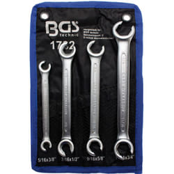 Bgs Technic - Cles a tuyauter cotes aux pouces - sae - imperiales 4 cles
