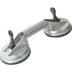 Silverline - Ventouse aluminium pour carrosserie pare brise double 100 kg ø 120 mm