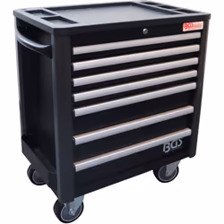 Servante d'atelier BGS vide pour rangement d'outils Servante 7 tiroirs hauteur très faible Finition de haute qualitéFaible ha ...