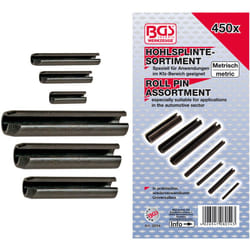 Bgs Technic - Goupilles elastiques mecanindus assortiment bgs tecnic 450 goupilles
