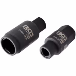 JEU DE 2 DOUILLES 3 PANS BGS POUR POMPE A INJECTION BOSCH Idéal pour le démontage et le réglage des pompes Bosch avec vis tri ...