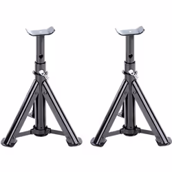 2 Chandelles pliantes, pratiques à ranger, faible encombrement Structure robuste en acier carbone thermolaqué offrant une rés ...