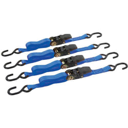 Silverline - Sangles d'arrimage a cliquet 735 kg 4 metres