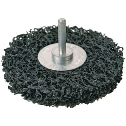 Silverline - Roue de decapage sur tige disque abrasif 100 mm pour perceuse