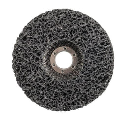Roue de décapage disque abrasif - SILVERLINE - 115 mm - Nylon non tissé - Carbure de silicium - Meuleuse dangle