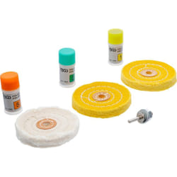 Kit de polissage bgs technic pour metal dur