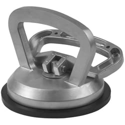 Silverline - Ventouse aluminium pour carrosserie pare brise mono 50 kg ø 120 mm