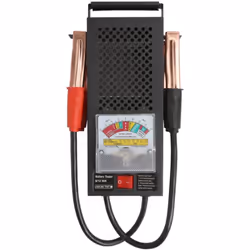 TESTEUR DE BATTERIE ET DE CIRCUIT DE CHARGE Applique des charges de forte intensité pour vérifier l'état de la batterie. Pour ...