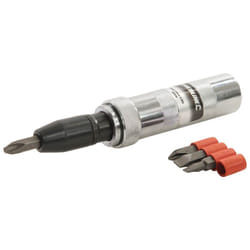 Silverline - Tournevis a frapper reversible avec 4 embouts