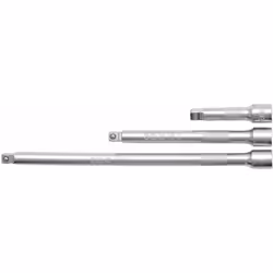 JEU DE 3 RALLONGES OSCILLANTES BGS Carré 3/8 Dimensions: 75 / 150 / 250 mm La fonction oscillante permet d'obtenir un angle d ...