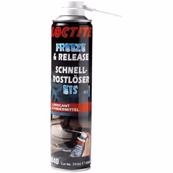 LOCTITE 8040 DEGRIPPANT A FROID Voir la vidéo d'utilisation Lubrifiant – Réparation d'urgence. Choc thermique (-43 C). Permet ...