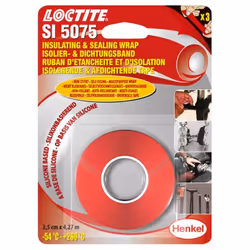 RUBAN AUTO AMALGAMANT D'ISOLATION ET D'ETANCHEITE LOCTITE SI 5075 Voir la vidéo d'utilisation du produit Ruban étirable auto- ...