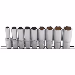 JEU DE DOUILLES LONGUES BGS 1/2 Jeu de 9 douilles profondes 6 pans avec entrainement par carré 1/2 Douilles Pro Torque® de 10 ...