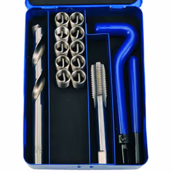 KIT FILETS RAPPORTéS M 12X175 TYPE HELICOIL Les filets rapportés sont en acier inox résistant à la chaleur et à la corrosion. ...
