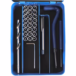 KIT FILETS RAPPORTéS M8X100 TYPE HELICOIL Les filets rapportés sont en acier inox résistant à la chaleur et à la corrosion. C ...