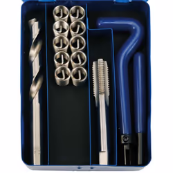 KIT FILETS RAPPORTéS M 12X125 TYPE HELICOIL Les filets rapportés sont en acier inox résistant à la chaleur et à la corrosion. ...