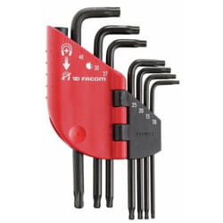 Facom - Cles males torx et tamper torx jeu de 7 cles
