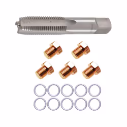 Kit de réparation de bouchons de vidange de 12 mm Re-filetage à 13 x 1.50 Pour remplacer proprement vos bouchons de vidanges  ...