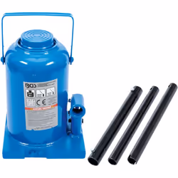 Cric hydraulique bouteille 32 T Cric à vérin hydraulique de conception extra-robusteHaute stabilitéAvec soupape de sécuritéAv ...