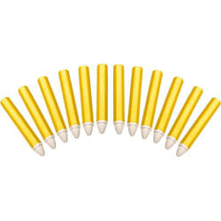 Bgs Technic - Marqueurs gras craie grasse blanche 12 pieces