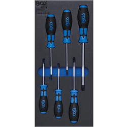 Bgs Technic - Insert de servante 1/3 jeu 6 tournevis torx complet