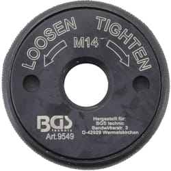 Bgs Technic - Ecrou mandrin de serrage rapide pour meuleuse d'angle m14