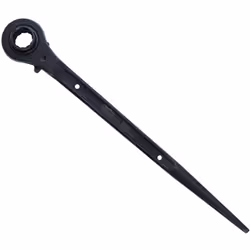Clé de monteur à cliquet double BGS 19 X 24 mm. - Cliquet réversible à deux côtés avec des douilles débouchées 12 pans de 19  ...