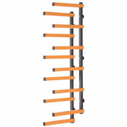 Paire d'étagères légères cantilever à fixer pour rangement de pièces longues. étagères de rangement pour atelier. Offre une g ...